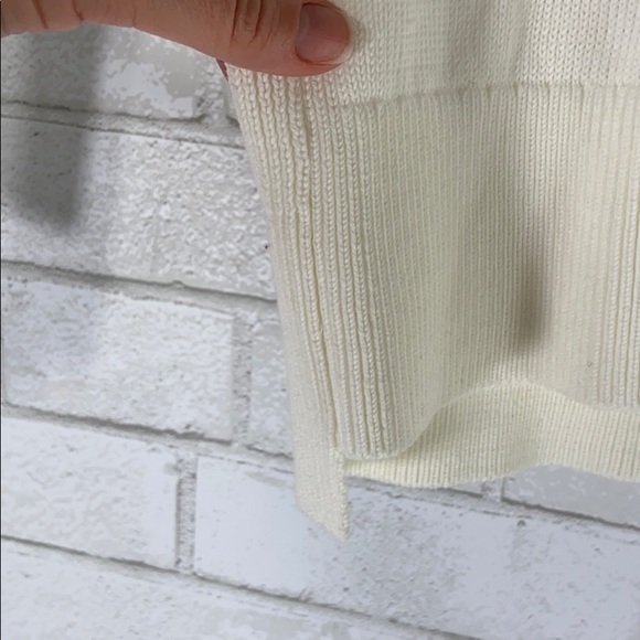 NWOT Everlane Ivory Lightweight Knit Sweater - Picture 9 of 13